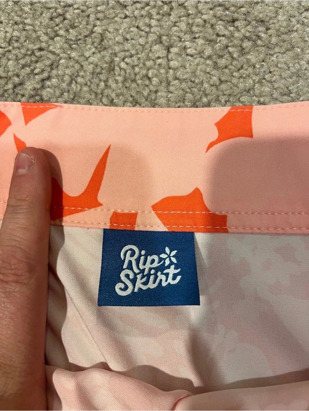 Rip Skirt Hawaiian Tropical Floral Wrap Style Skirt